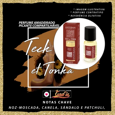Perfume Similar Gadis 824 Inspirado em Teck & Tonka Contratipo